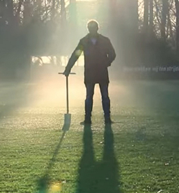 N.E.C. Nijmegen blij met top veld dankzij Resilient Blue®