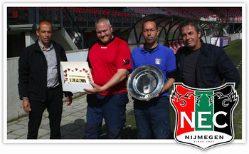 NEC, de beste grasmat van de Jupiler League