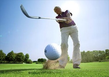 Straatgras op golfbanen Golf!