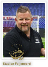 Erwin Beltman groundsman Feyenoord