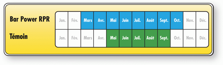 Barpower RPR en mois
