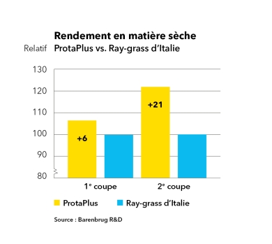 Rendement en matière sèche ProtaPlus